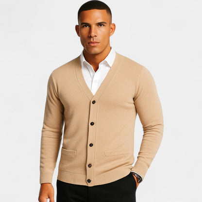 Alton | Men’s Slim Fit Cotton Button Cardigan
