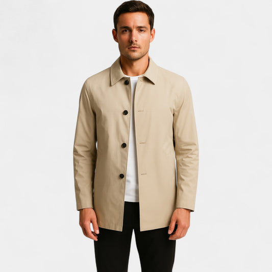 Averon | Men’s Mid-Length Lightweight Trench Coat