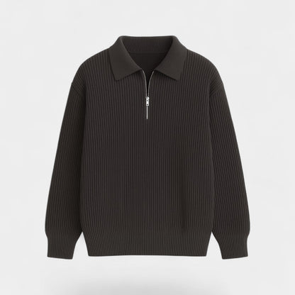 Caspian | Men’s Half-Zip Knit Sweater