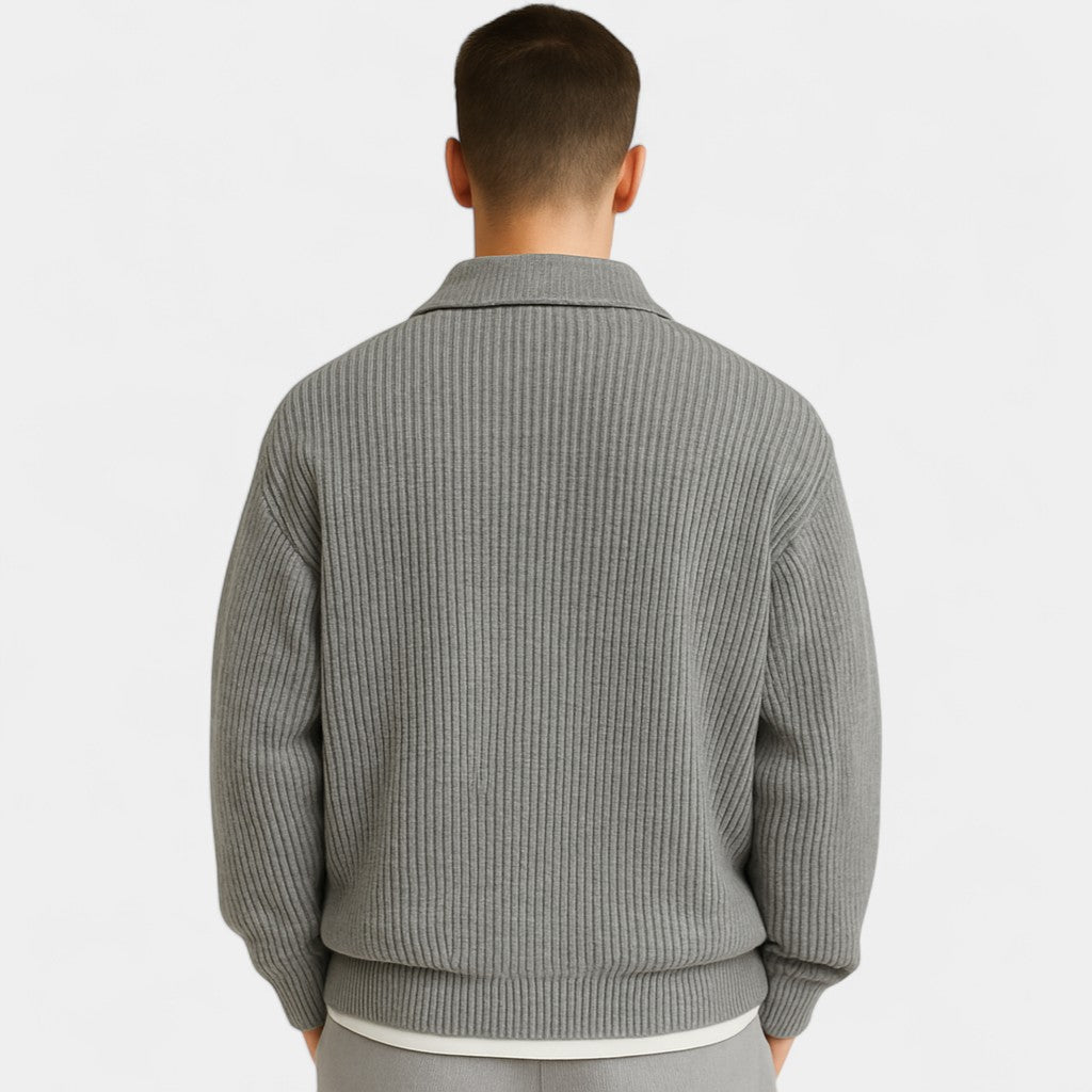 Caspian | Men’s Half-Zip Knit Sweater