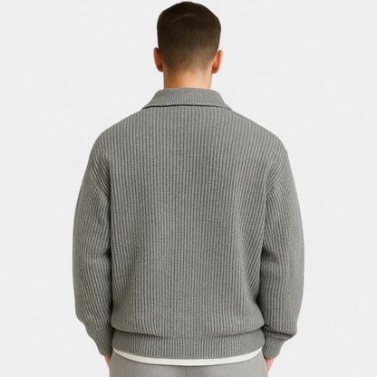 Caspian | Men’s Half-Zip Knit Sweater