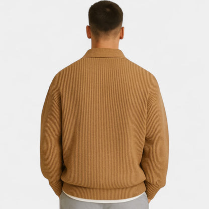 Caspian | Men’s Half-Zip Knit Sweater
