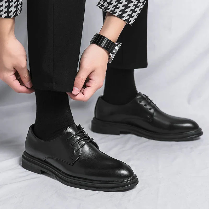 Cavello | Men’s Classic Leather Lace-Up Shoes
