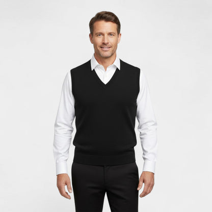 Eldric | Men’s Cotton Sleeveless Knit Vest