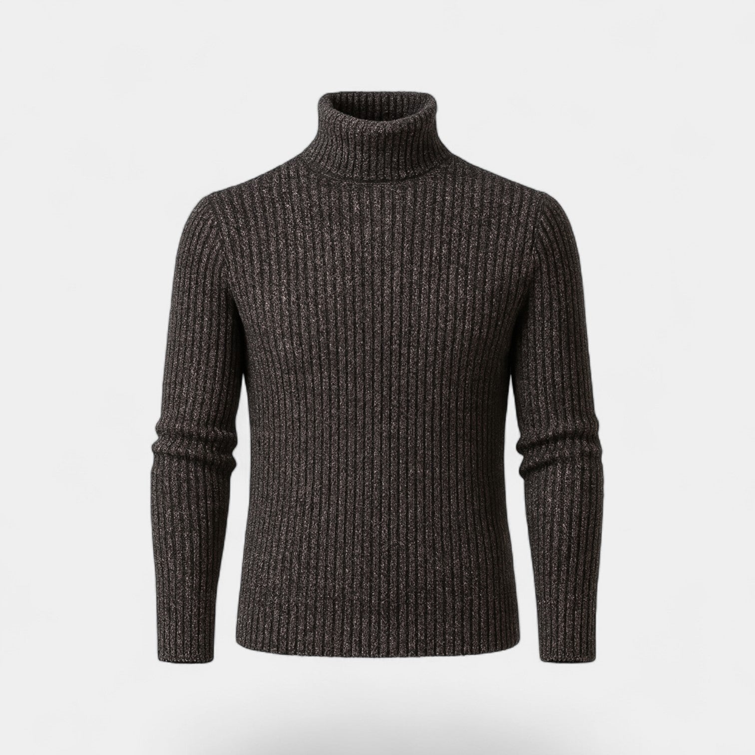 Lucien | Men’s Slim Fit Wool Blend Turtleneck Sweater