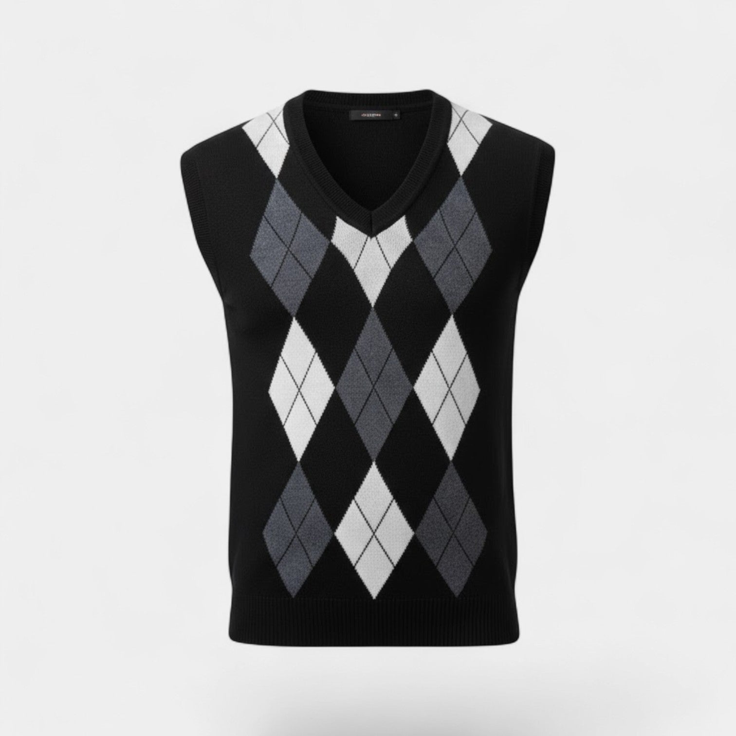 Rowan | Men’s Plaid Knit Sweater Vest